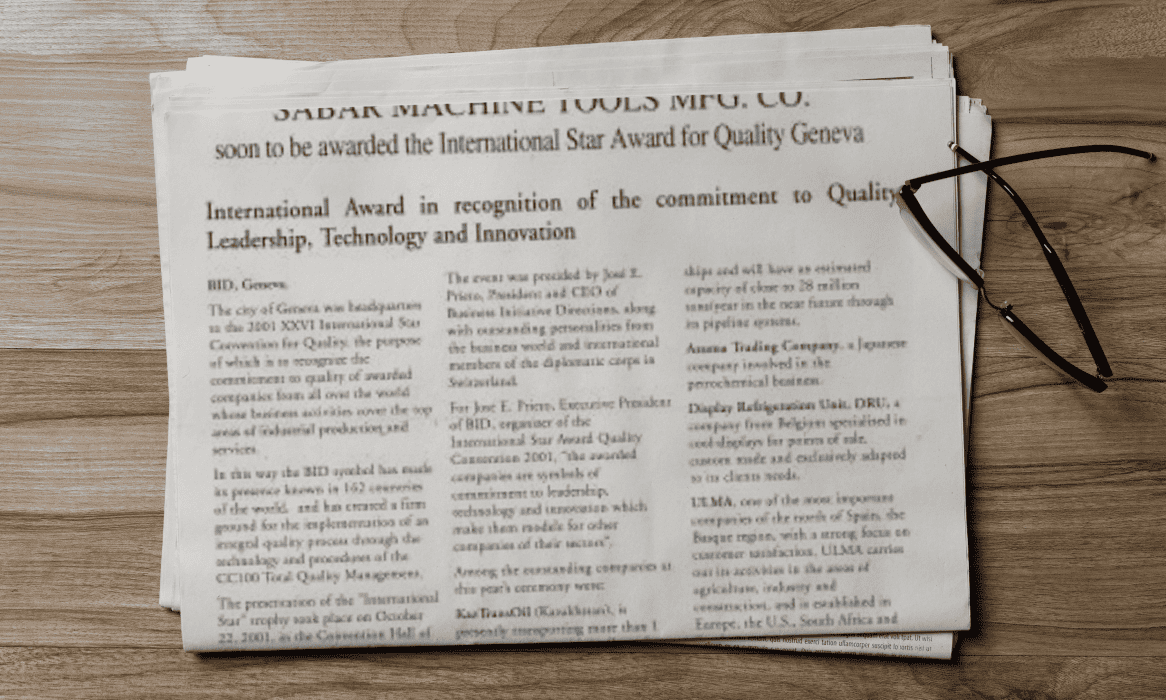 International Star Award for quality Geneva