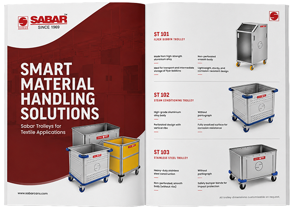 Sabar Textile Trolleys catalog 2026